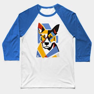 Portrait of Dog Baseball T-Shirt